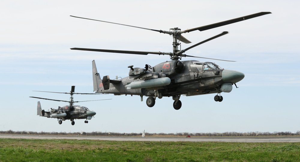 La Russie commence à exporter ses hélicoptères Ka-52 Alligator