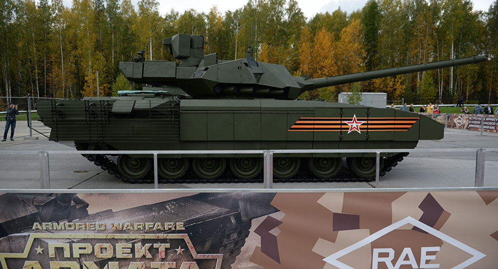 L’Allemagne créera un canon contre le char russe Armata
