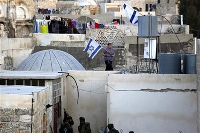 Des colons israéliens occupent des immeubles à AlKhalil Hébron