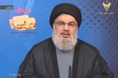 S.Nasrallah appelle à une stratégie nationale de lutte contre le terrorisme