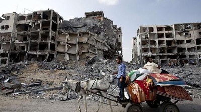 Gaza sur une 