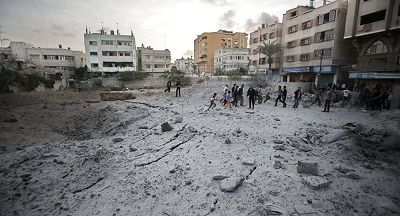 Tsahal empoisonne des terres agricoles à Gaza