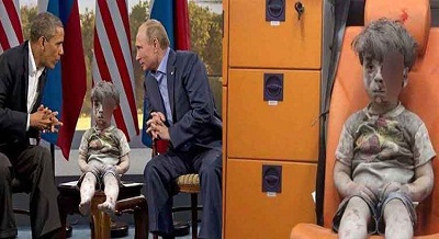 Syrie: la TV chinoise met en doute l’authenticité des images du petit Omrane