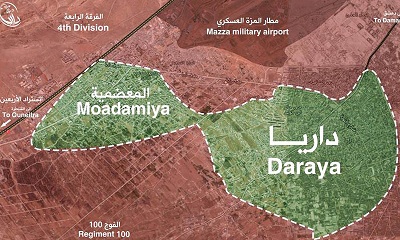 Après Darayya, Mouadamyat al-Cham se débarasse des miliciens