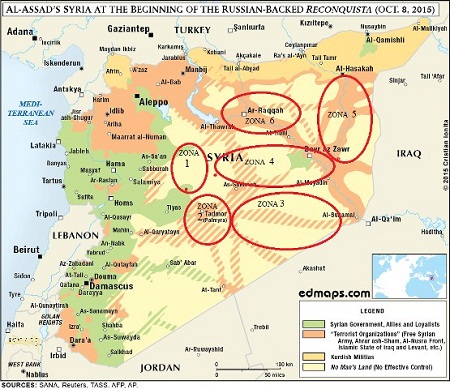 Plan des opérations anti-Daesh de l’armée syrienne
