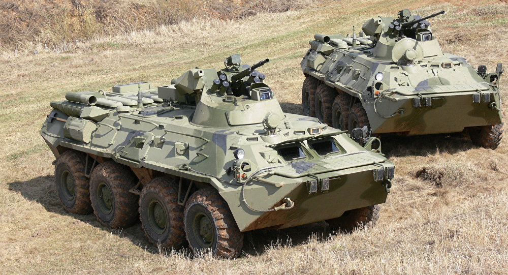 Un nouveau canon transformera le blindé BTR-82 en un massacreur de chars