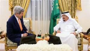 Le roi d’Arabie s’entretient avec John Kerry sur la Syrie