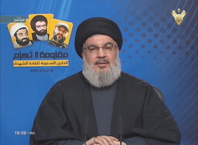 S. Nasrallah aux Israéliens: Le Liban a sa bombe atomique