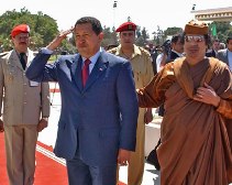 Kadhafi aurait accepté la médiation d’Hugo Chavez

