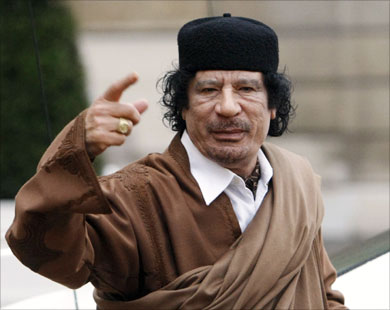 Kadhafi a un plan 