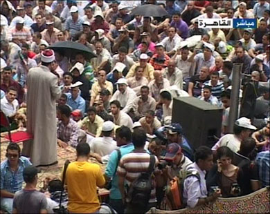 La manifestation des Frères musulmans menace le sit-in à la place Tahrir