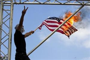 Etat palestinien à l’ONU: manifestation anti-Obama à Ramallah
