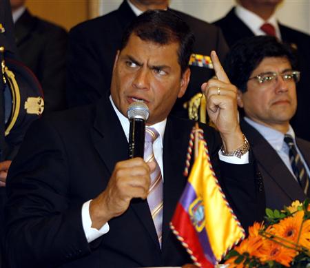 Fuerte Apoyo a la Gesti&oacuten de Correa en Ecuador