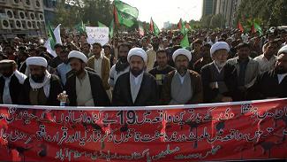 Manifestaci&oacuten en Islamabad Condena Asesinatos de Shi&iacutees