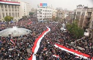 Siria: Manifestaciones de Apoyo a Bashar