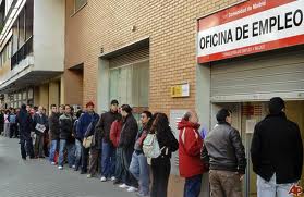 El Desempleo Alcanza el 25% en Espa&ntildea