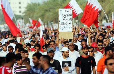 Contin&uacutean las Protestas en Bahrein