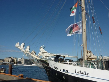 Israel Aborda el Barco Estelle