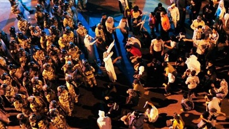 Manifestantes Saud&iacutees Piden la Liberaci&oacuten de los Presos Pol&iacuteticos