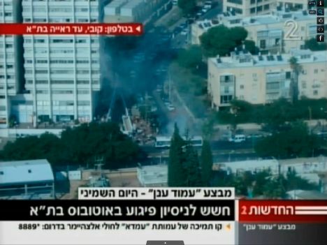 Ataque de la Resistencia junto al Ministerio de Defensa Israelí, en Tel Aviv