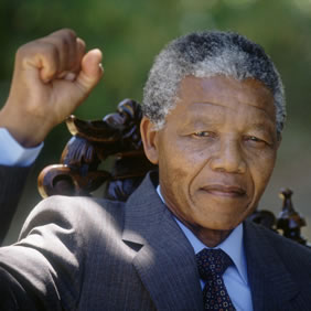 Los palestinos recuerdan a Mandela