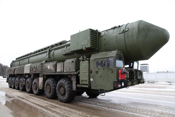 Rusia realiza la prueba de un misil nuclear Topol