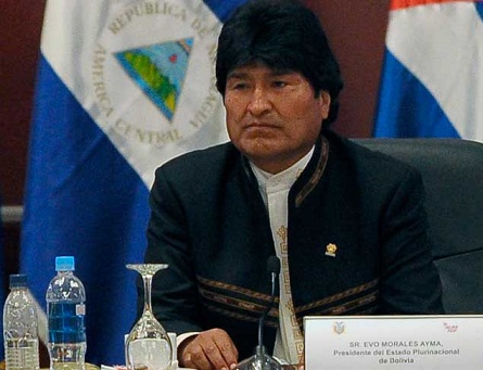 Se incrementa la popularidad de Evo Morales en Bolivia