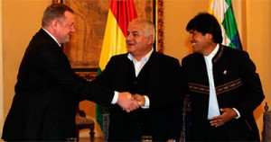Bolivia y Rusia cooperar&aacuten en la explotaci&oacuten de hidrocarburos