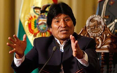 EEUU Ayuda a la Oposici&oacuten Boliviana contra Morales