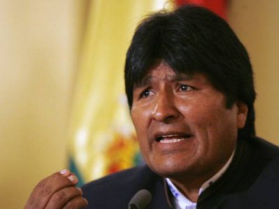 Morales pide unidad a los bolivianos frente a las fuerzas aliadas de EEUU