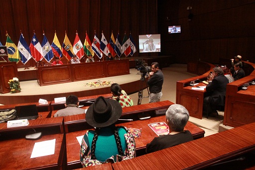 Se re&uacutene el Parlamento Ind&iacutegena de América en Managua