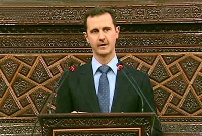 Informe Francés: Assad Continuará en el Poder durante Muchos A&ntildeos
