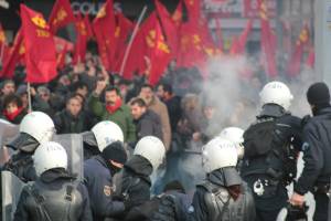 Manifestaci&oacuten Anti-sionista en Estambul
