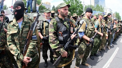 80 soldados ucranianos se rinden a las milicias de Lugansk