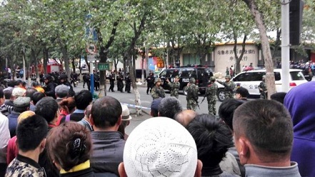 Dos muertos en atentados terroristas en la región china de Xinjiang