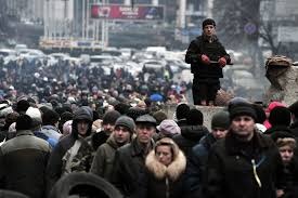 El Sur y Este de Ucrania, de mayoría pro-rusa, se moviliza contra el golpe