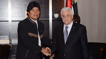 Palestina abrirá embajada en Bolivia
