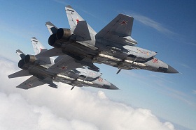 Rusia entrega 6 aviones MIG-31 a Siria para luchar contra los terroristas