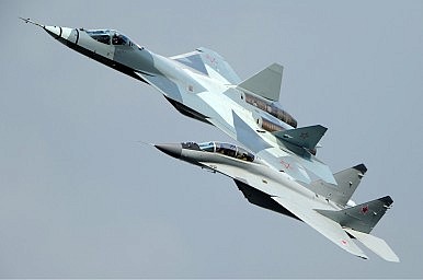 Rusia produce el caza T-50, un avión de 5ª generación