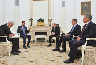 ¿Cuáles es el significado de la visita de Assad a Moscú?