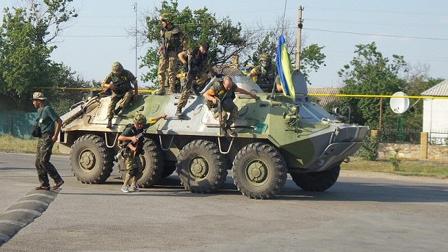 Más de 340 soldados ucranianos heridos en Donbass