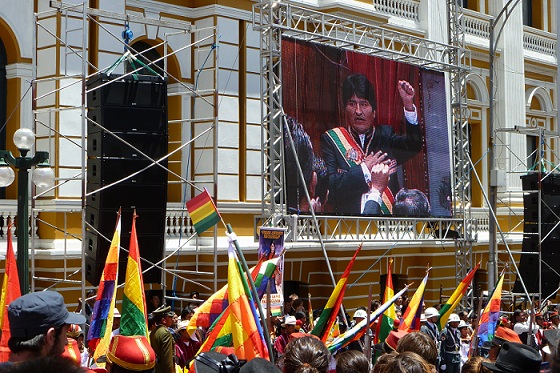 Movimiento campesino boliviano apoya políticas de Evo Morales