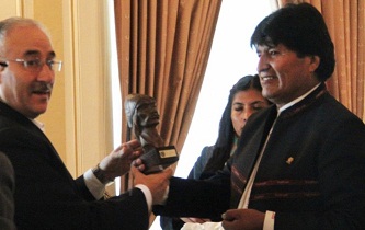 Irán invita a Morales a asistir a encuentro de países exportadores de gas
