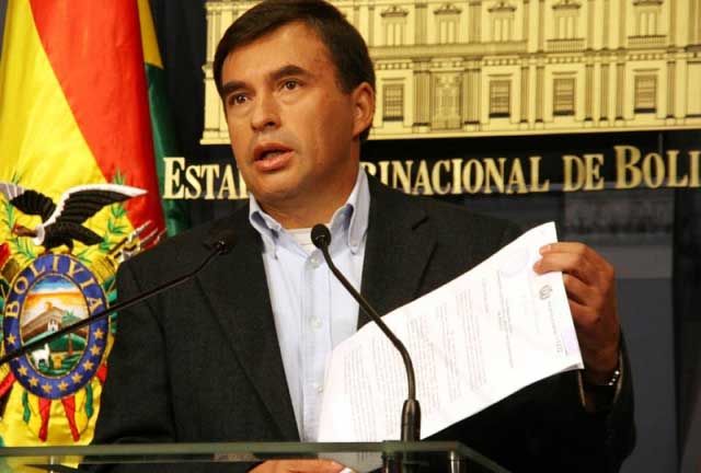 Ministro boliviano advierte sobre intereses de EEUU en Venezuela