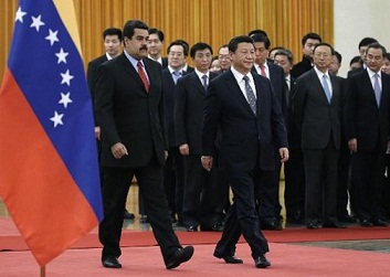 China apoyará la economía venezolana con 20.000 millones de dólares