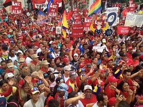 Movilizaciones populares en Venezuela contra las amenazas de EEUU