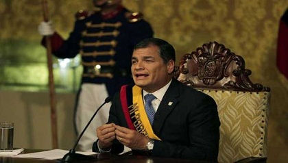 Correa pide a los ecuatorianos que no se dejen manipular por la oposición

