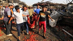 Atentado masivo en Bagdad causa 77 muertos y 200 heridos

