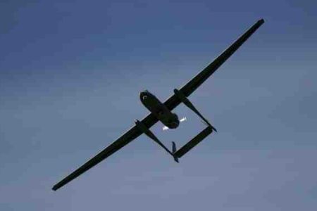 Drone libanés vuela sobre Israel