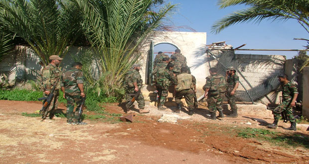 Ejército sirio corta línea de suministros para los terroristas en el Sur